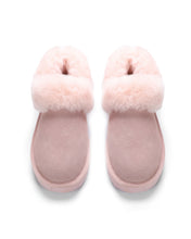 Load image into Gallery viewer, AUS WOOLI UGG Unisex Coogee Sheepskin Wool Ankle Slippers In Pale Pink

