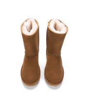 Load image into Gallery viewer, AUS WOOLI UGG Cronulla Sheepskin Mid Calf Boots In Chestnut/Tan
