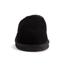 Load image into Gallery viewer, AUS WOOLI UGG UNISEX SHEEPSKIN WOOL Slippers - Black
