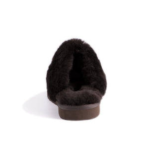 AUS WOOLI UGG UNISEX SHEEPSKIN WOOL SYDNEY Slippers - Chocolate