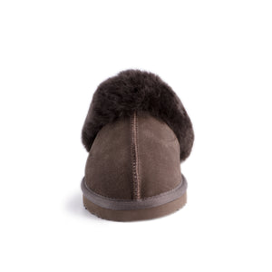 AUS WOOLI UGG UNISEX SHEEPSKIN WOOL SYDNEY Slippers - Chocolate