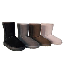 Load image into Gallery viewer, AUS WOOLI MID CALF ZIP-UP SHEEPSKIN BOOT - Chocolate
