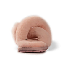 Load image into Gallery viewer, AUS WOOLI AUSTRALIA WOMEN SHEEPSKIN WOOL BRIGHTON SLIPPERS- PALEPINK
