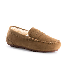 Load image into Gallery viewer, AUS WOOLI AUSTRALIA WOMENS BYRONBAY COSY MOCCASIN - TAN
