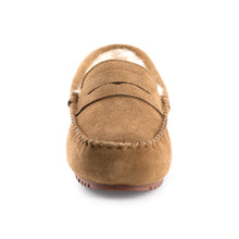 Load image into Gallery viewer, AUS WOOLI AUSTRALIA WOMENS BYRONBAY COSY MOCCASIN - TAN
