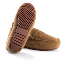 Load image into Gallery viewer, AUS WOOLI AUSTRALIA WOMENS BYRONBAY COSY MOCCASIN - TAN
