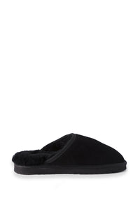 AUS WOOLI UNISEX SHEEPSKIN WOOL Slippers - Black