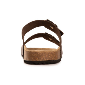 AUS WOOLI AUSTRALIA UNISEX MELBOURNE SANDALS - BROWN