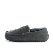 Load image into Gallery viewer, AUS WOOLI AUSTRALIA MENS TERRIGAL COSY MOCCASIN - GREY

