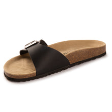 Load image into Gallery viewer, AUS WOOLI AUSTRALIA UNISEX TOORAK SANDALS - BLACK
