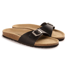 Load image into Gallery viewer, AUS WOOLI AUSTRALIA UNISEX TOORAK SANDALS - BLACK
