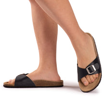 Load image into Gallery viewer, AUS WOOLI AUSTRALIA UNISEX TOORAK SANDALS - NAVY
