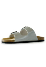 Load image into Gallery viewer, AUS WOOLI AUSTRALIA UNISEX MELBOURNE SANDALS - SILVER
